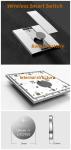 Wireless Zigbee Smart Switch Wall / Table / Handheld Scene Control Switch