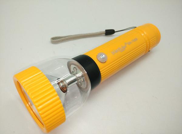 Buy BN-7988 Rechargeable LED Flashlgith Torch With Side Lamp at wholesale prices