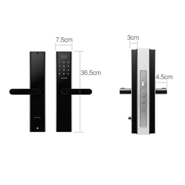 Alarm Tuya Zigbee Card Key Fingerprint Door Locks