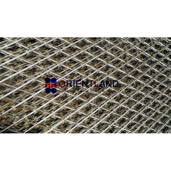3m 5m 6m Welded Razor Wire Mesh Sheet / Straight Razor Wire 2.5mm Diameter