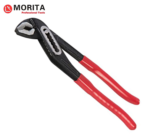 Box Joint Water Pump Pliers Chrome Vanadium Steel 10", 12" With Ergonomic Dipped Rubber Handles.