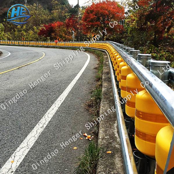 Steel Highway Guardrail Rotating Wave Guardrail