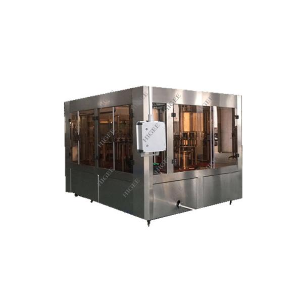 Grain Juice Fully Automatic Bottle Filling Machines 3.8kw 1000-30000BPH Capacity