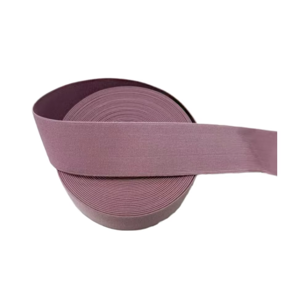 Polyester Elastic For Women Shoe High Elasticity Woven Strong Colored Elastic Strap