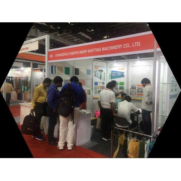 Double Needle Bar Raschel Machine Can Make 3Ply Spacer Fabric