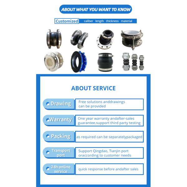 Double Gimbal Expansion Joint Sealed Compensator Joint With Threaded Live Joints