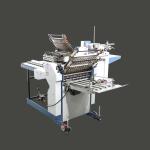 Automatic Cross Fold Paper Folding Machine PLC Manual Paper Folder