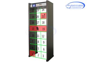 Quality PG800M Train Station Walk Through Gate Metal Detector DSP Built In Circuitry for sale