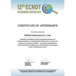 TMTeck Instrument Co., Ltd Certifications