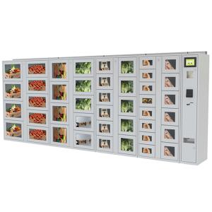 Intelligent Vending Locker Vegetables Eggs With Remote Manage System Touch