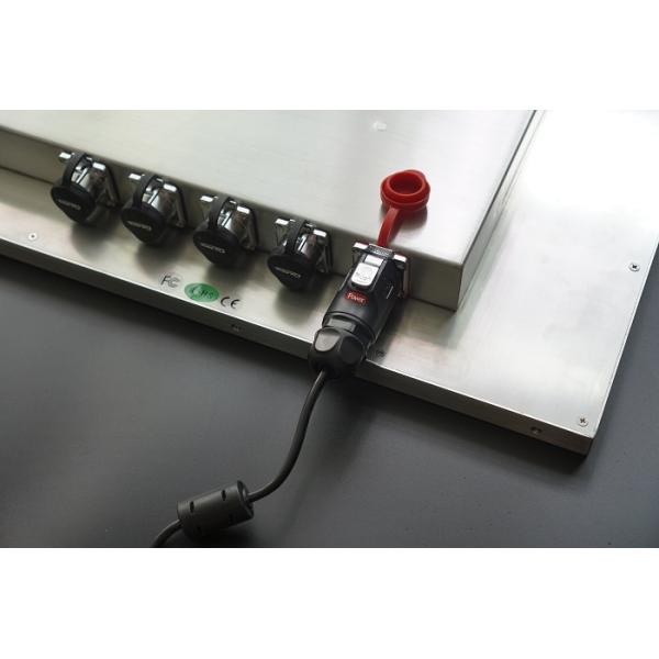 Full Sealed Industrial Touch Screen PC IP65 Stainless Steel With Wifi Bluetooth