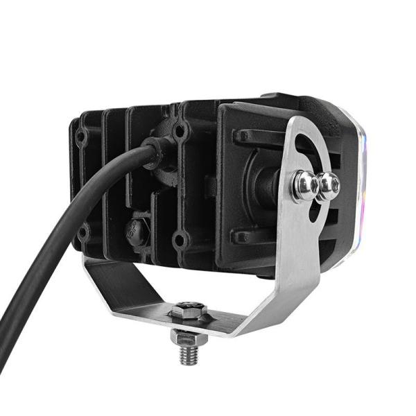 WT-10430 Red Line Safety Spot Lamp 30W 10-80V Waterproof LED Forklift Light for Pedestrian Warehouse Area Safety Warning