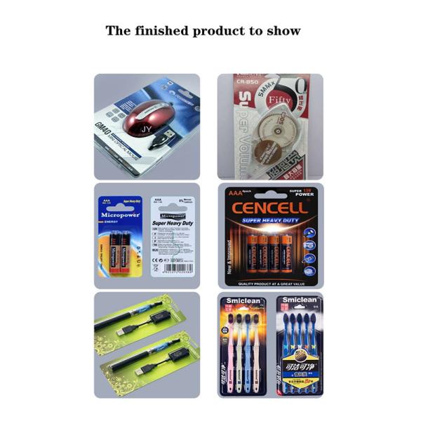 Paper Card Packaging Rotary Blister Sealing Machine