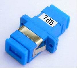 Low Back Reflection and Low PDL Fixed Type Fiber Optic Attenuator for Testing Instrumentation