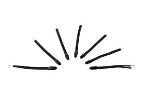 China Custom Made Epoxy-encapsulated NTC Thermistor 2.7KOhm 3977K 1% 500mW For Coolant Temperature Sensor 2.1-2.7KOhm At 20C on sale