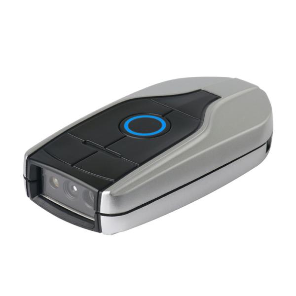 Buy Mini Portable 2D Barcode Scanner Bluetooth Android IOS 200mA Battery 70000lux Wireless Mouse Shaped Design at wholesale prices