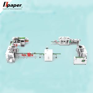 China Facial Tissue Cutting Machinery for Small Businesses and 120-160L/min Air Consumption on sale