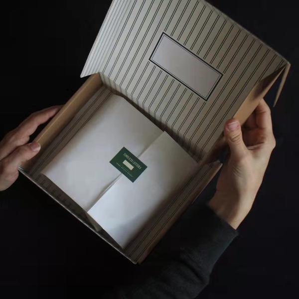 OEM Fancy Packaging Box Folders Matte / Glossy Laminantion