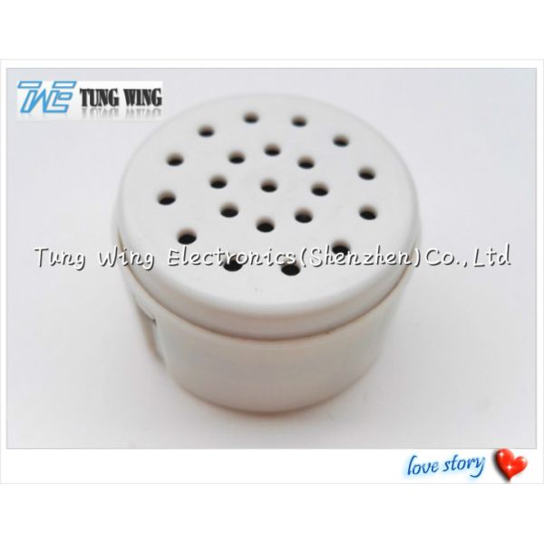 Round voice recording module - push butt , 20 second sound recorder module