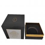China Luxury Packaging Fragrence Custom Rigid Paper Box With Gold Foil for sale