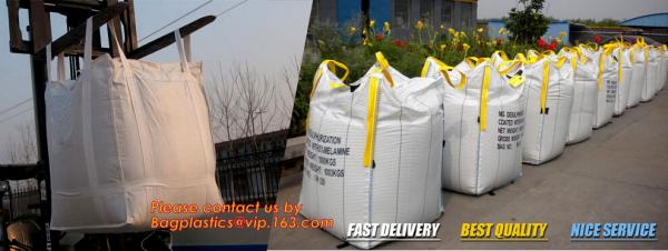 U-type competitive price 100% PP breathable bulk big woven fibc bags mesh jumbo bag for firewood potato, BAGPLASTICS,