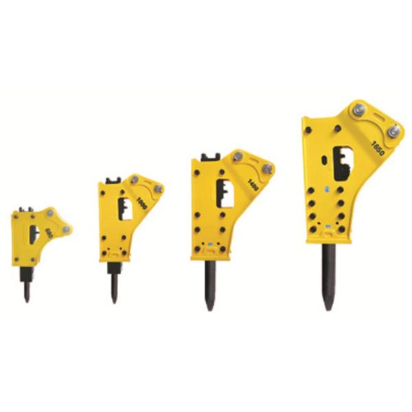 Excavator Breaker Efficient Division Drilling Rig Machine For Rock Spliting , Quarrying Broken