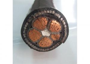 Quality LV Copper Conductor 4 Phase 5 Core Armoured Cable With Armour for sale