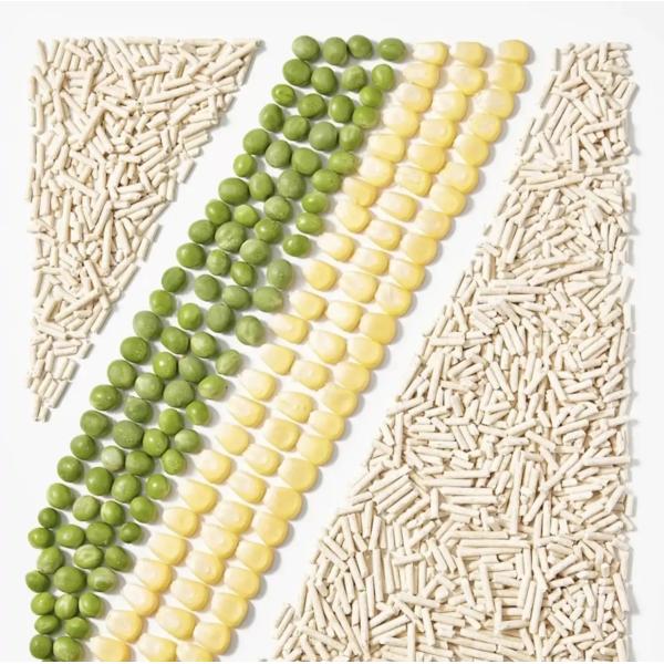 Factory Supplier Customo Logo Dissolves Quickly Quick Clumping Biodegradable Tofu Kitty Cat Sand Milk Scent