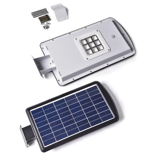 Buy 10 Watt LED Solar Flood Lights Parking Lot Light PIR Sensor Time Control CE IP65 at wholesale prices