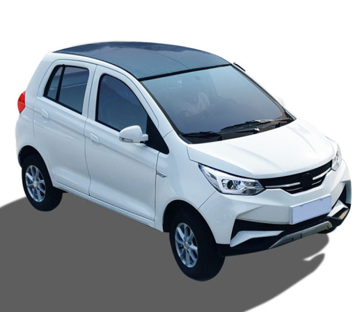 Front Disc Solar Electric Shuttle Car With Light Generation System 2300mm