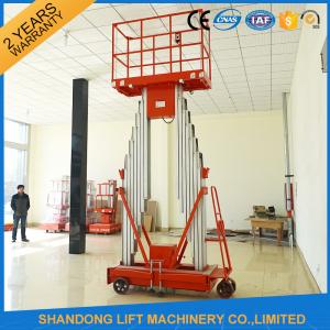 Quality Mini Light Weight Electric Truck Mounted Aerial Work Platforms 1.4 * 0.6 mm Table Size for sale