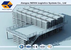 Quality Customized Cold Rolled Structural Rack Supported Mezzanine For Logistics for sale