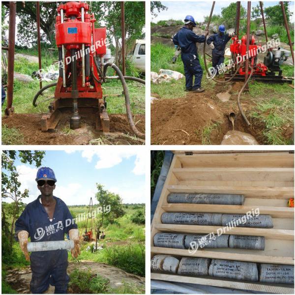 XY-200F Portable hydraulic geological core sample drilling rig