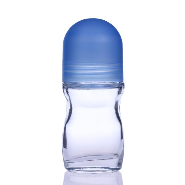 Buy Roller Bottle Glass 50ML Roll On Perfume Bottles for Essential Oils with PP Ball at wholesale prices