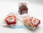 Christmas Candy Cookie Bags Cute SanHalloween Decoration Plastic Cookie