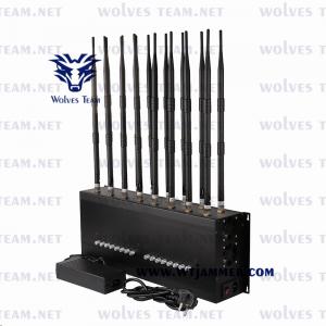 Quality GPS Lojack 160w 100m GSM Phone Jammer 16 Bands 3G 4G 5G For Meeting Room for sale