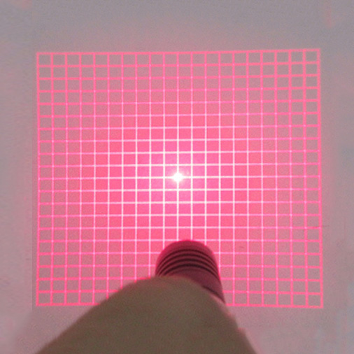 Square Grid Particular Light Spot DOE Laser Module 520nm Line Style