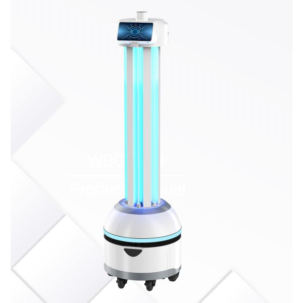 Automatic Surface Disinfection Robot Using Ultraviolet Light UVC Uv Sanitation