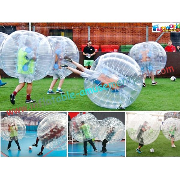 Custom Inflatable Zorb Ball Games Soccer Bubble Ball For Humans