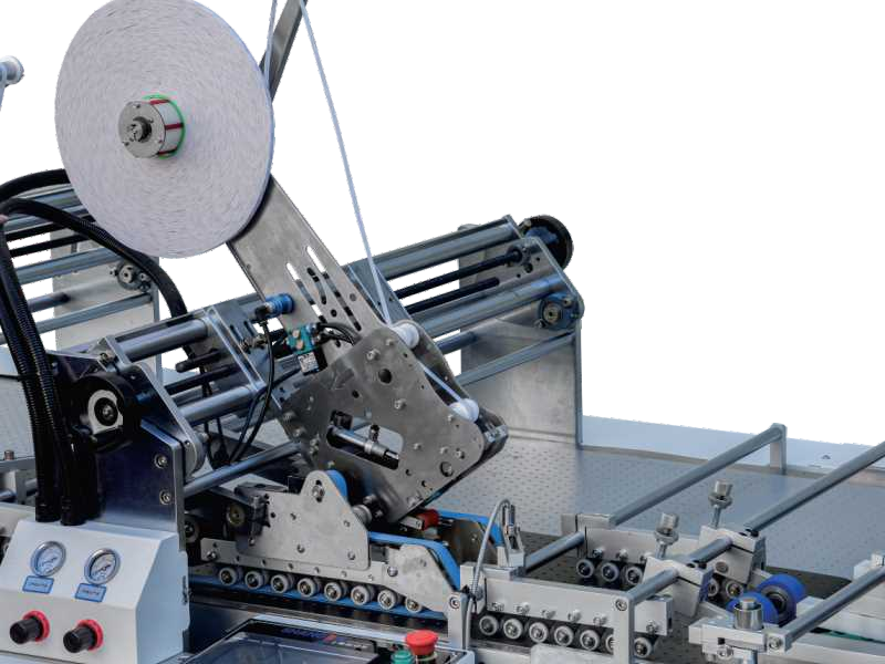 LY-600SFT-3 Multi-function Double-Sided Tape Application Machine for Folding Boxes Tape Applicator Machine Tape Pasting Machine