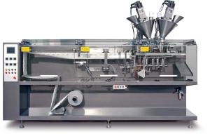 China Horizontal Automatic Stand Up Pouch Filling And Packing Machine PLC Control with servo on sale