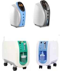 China Intelligent 5L portable oxygen concentrator machine with LCD screen on sale