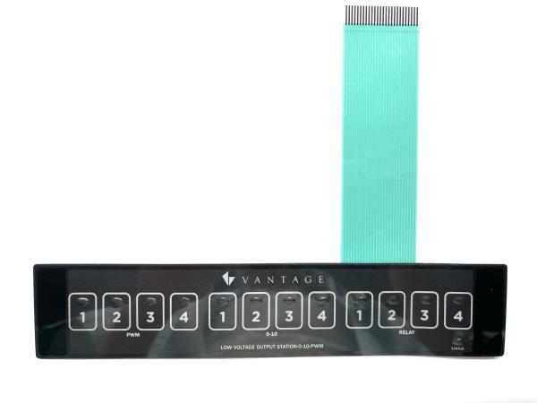 Buy Emboss Energy Saving LED Membrane Switch With Touch Push Keys Button at wholesale prices