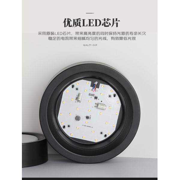 3500K LED Surface Mounted Downlight Cylindrical Surface Mount Led Ceiling Lights