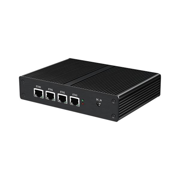 Buy Four 2.5GbE RJ45 LAN Firewall DDR5 Mini PC Supports HD Dual Screen Display at wholesale prices