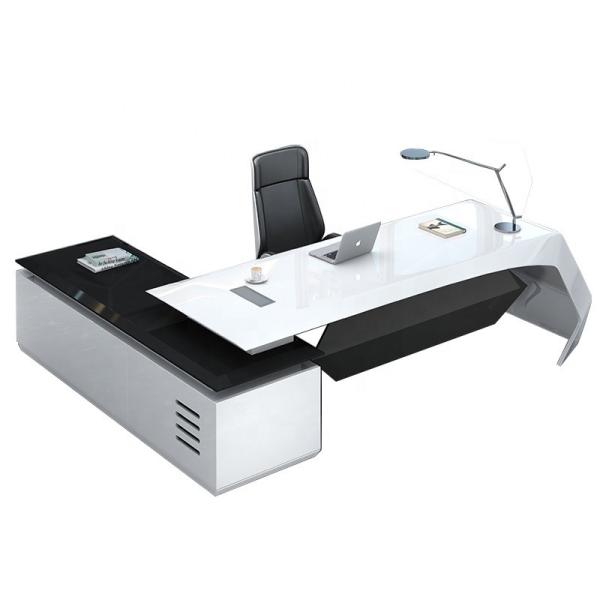 Customizable Lacquer Large Desk Perfect for Managers and Supervisors in the