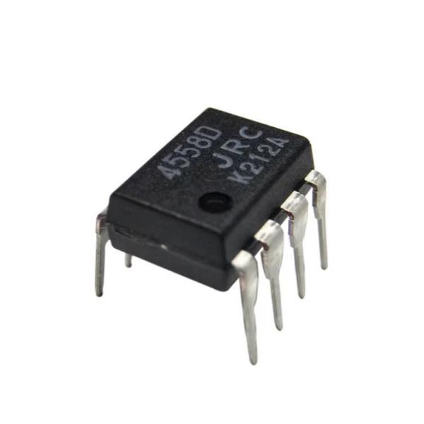 NJM4558D In-line DIP-8 Dual Channel Operational Amplifier Chip Integrated