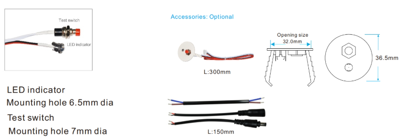3W 5W 8W Emergency Time Power 1.5h 3h Li-ion Battery 3years Warranty 100-277V AC IP20 LED Emergency Backup Ballast Driver For Street Highbay Down