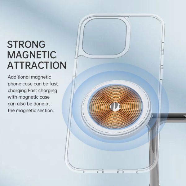 15W Qi 2 Wireless Charger With LED Indicator for Apple and Samsung Watches Earbuds and Phones