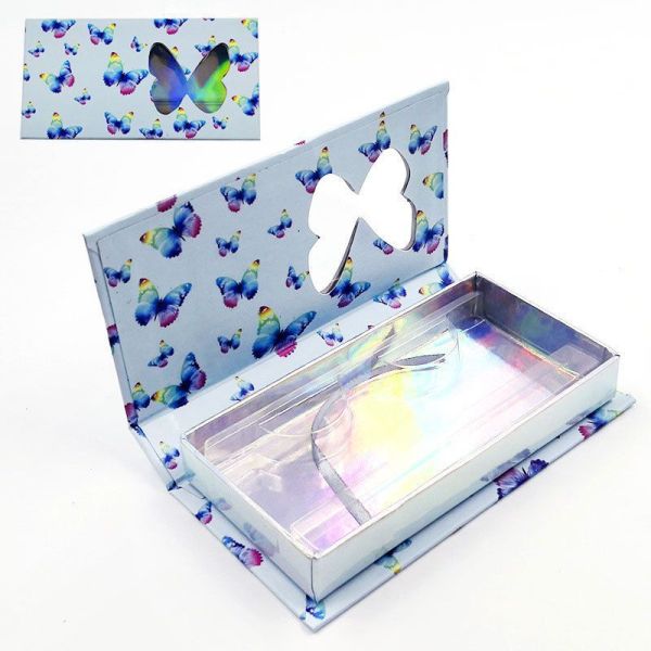 Paper Custom False Eyelash False Nail Packaging Boxes Cardboard Magnet Packaging Box